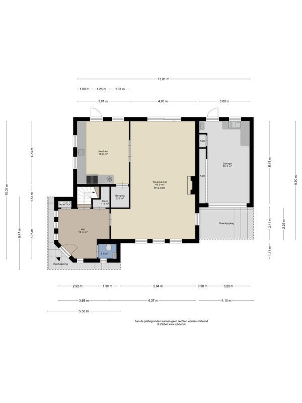 van Hogendorpstraat 6 Floorplan Blur 0