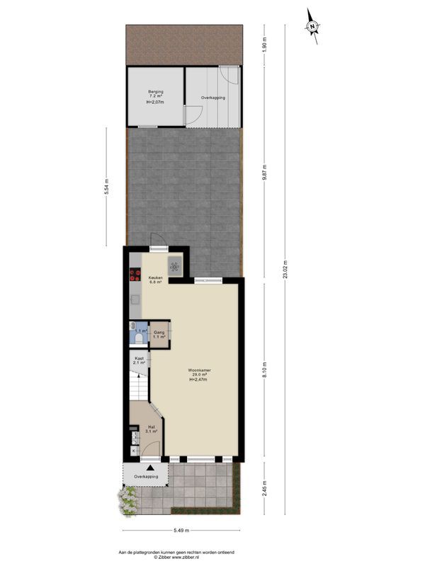 Drielstraat 31 Floorplan Blur 2