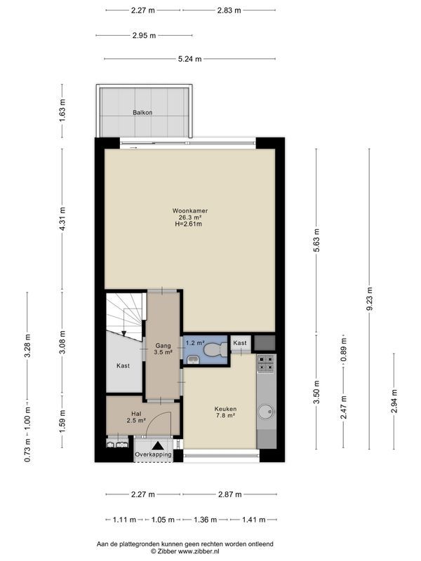 Zwartvenseweg 108 Floorplan Blur 1