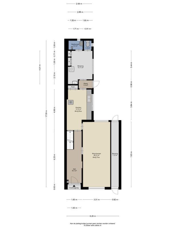 Weverstraat 62 Floorplan Blur 0
