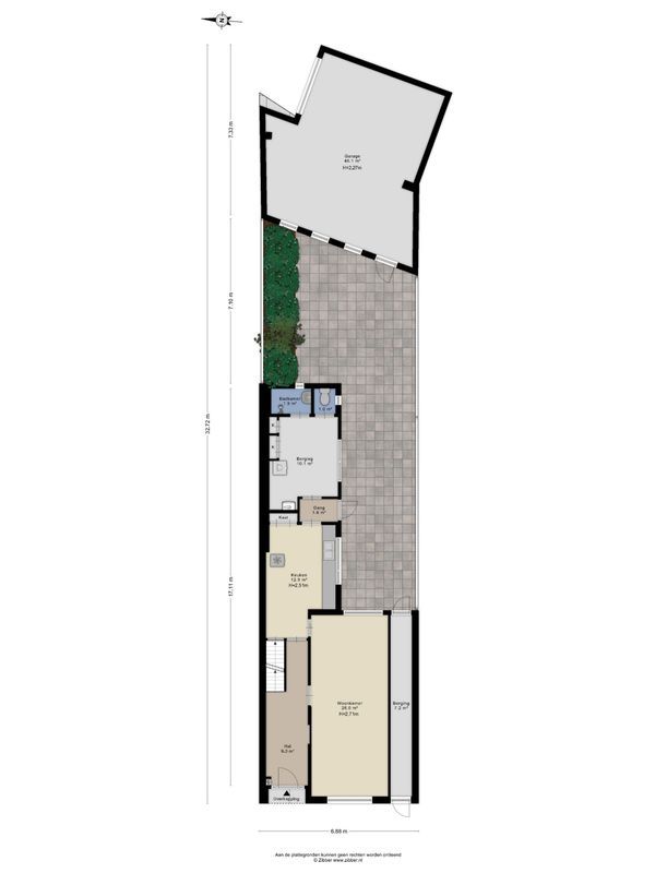 Weverstraat 62 Floorplan Blur 2