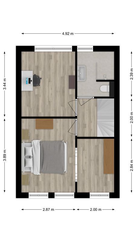 Scarlattistraat 78 Floorplan Blur 1