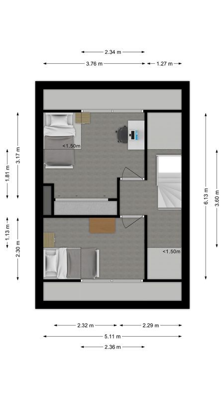Sint Jansstraat 11 Floorplan Blur 2