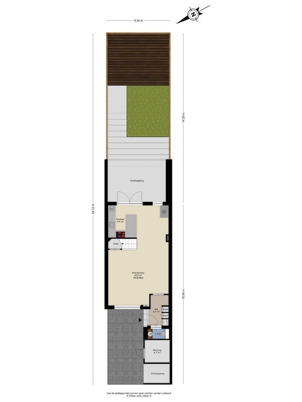 Kruiningenstraat 100 Floorplan Blur 2