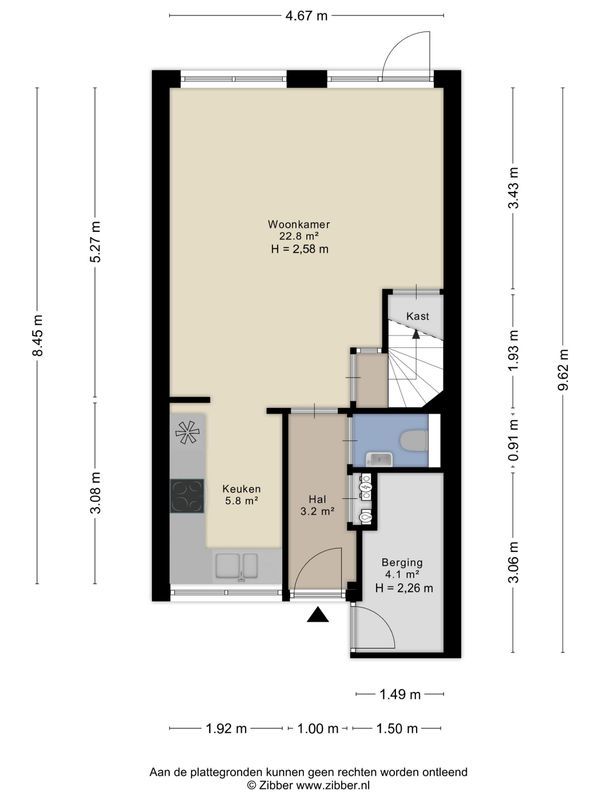 Baardwijksestraat 3 - d Floorplan Blur 0