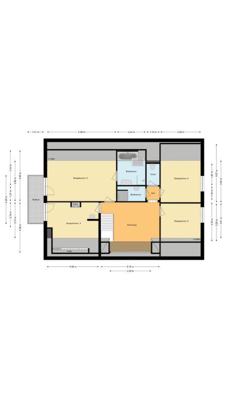 Oosterhoutseweg 141 Floorplan Blur 2