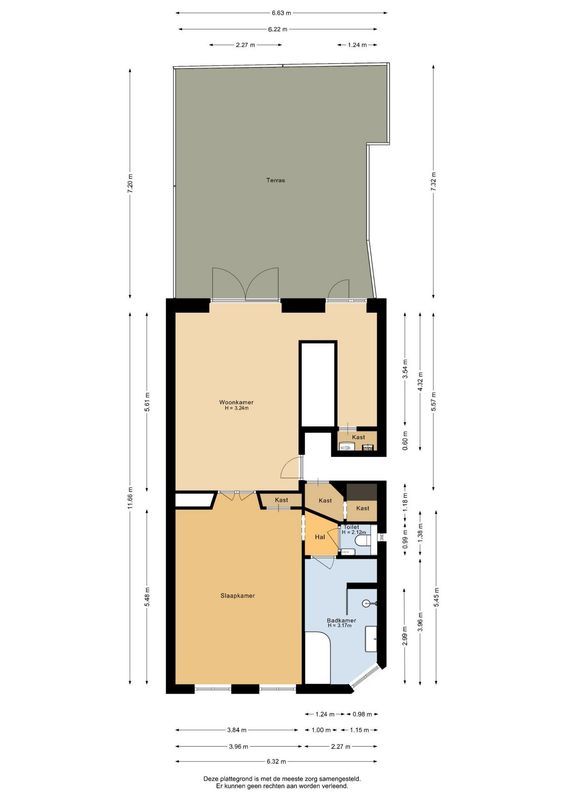 Stationsplein 7 - B1 Floorplan Blur 0