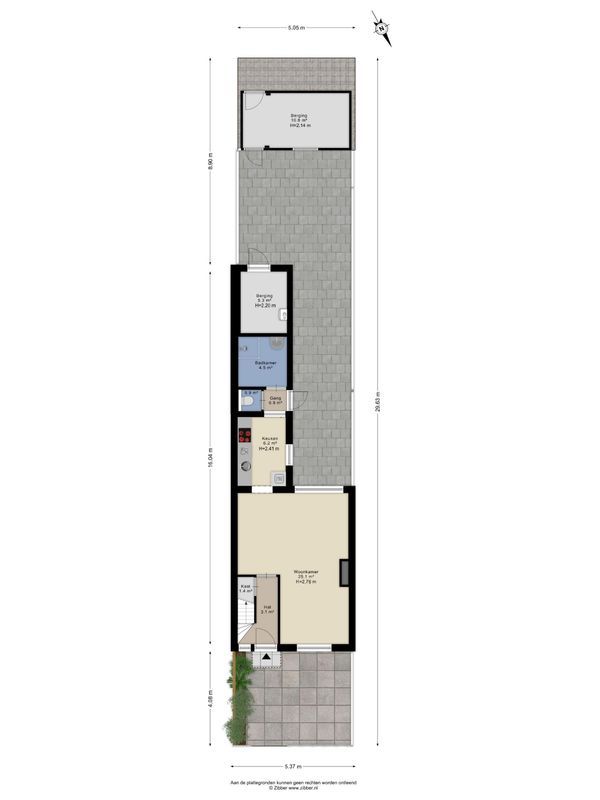 Bilderdijkstraat 16 Floorplan Blur 4