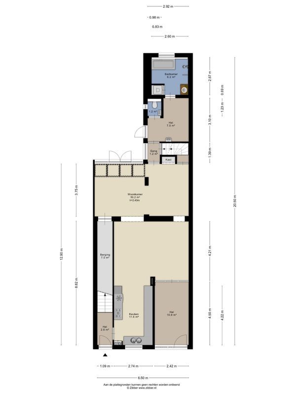 Tuinstraat 36 Floorplan Blur 0