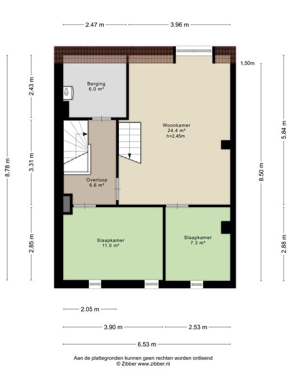 Tuinstraat 36 Floorplan Blur 4