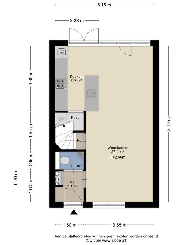 Pastoor van de Boschstraat 5 Floorplan Blur 1