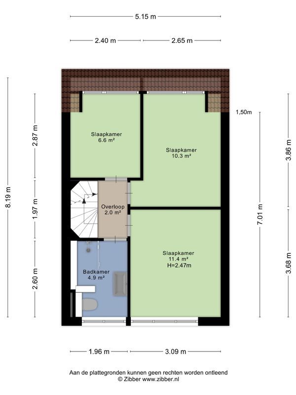 Pastoor van de Boschstraat 5 Floorplan Blur 4