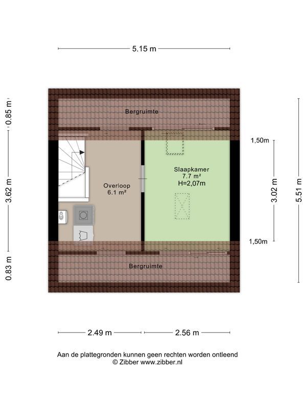 Pastoor van de Boschstraat 5 Floorplan Blur 5