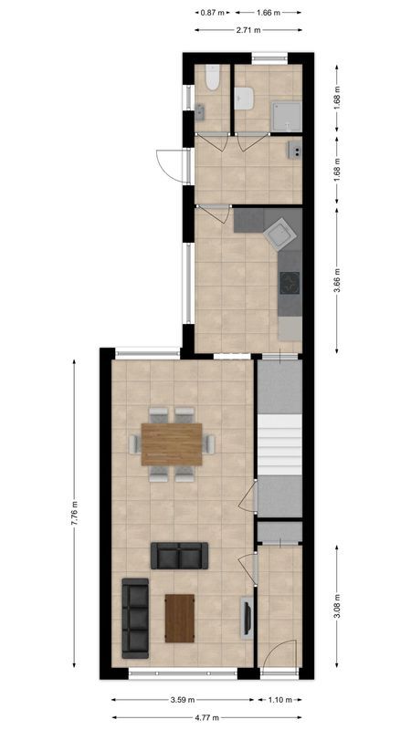 Diepenstraat 14 Floorplan Blur 0