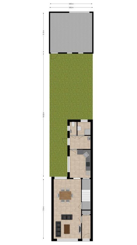 Diepenstraat 14 Floorplan Blur 2