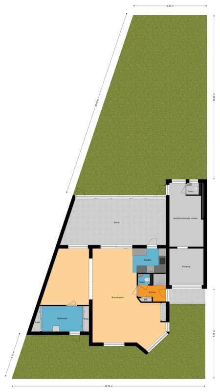 Hortastraat 18 Floorplan Blur 2