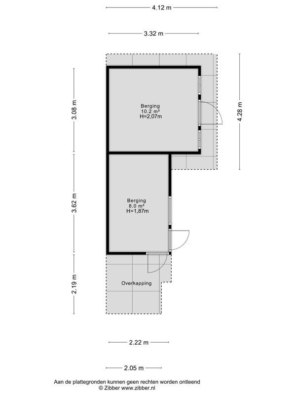 Vier Heultjes 508 Floorplan Blur 2