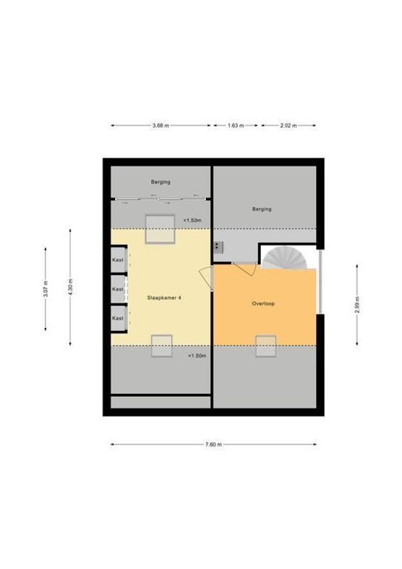 Pastoor van de Rietstraat 23 Floorplan Blur 2