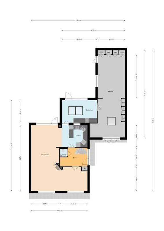 Pastoor van de Rietstraat 23 Floorplan Blur 0