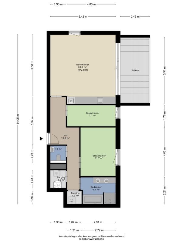 Dirk Hartogstraat 71 Floorplan Blur 0
