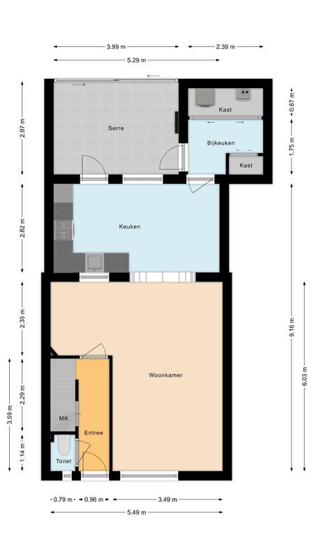 Lakenstraat 43 Floorplan Blur 0