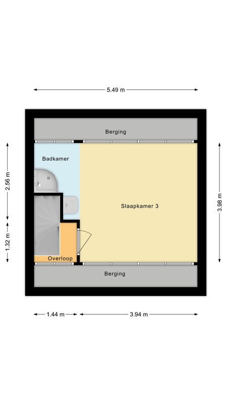 Lakenstraat 43 Floorplan Blur 2