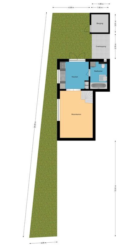 Dwarsweg 11 - A Floorplan Blur 0