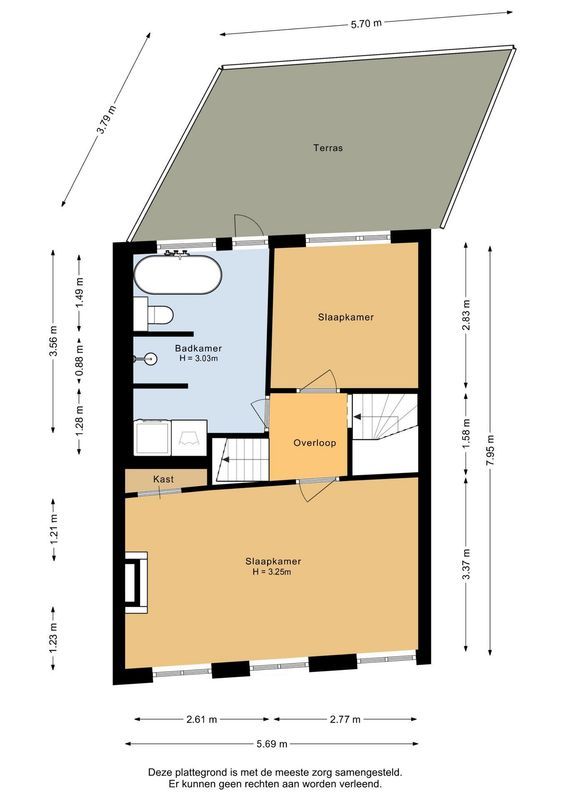 Prins Hendrikstraat 14 Floorplan Blur 2