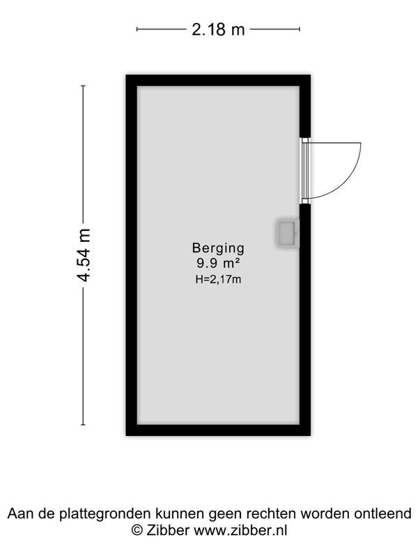 Veestraat 135 - b Floorplan Blur 1