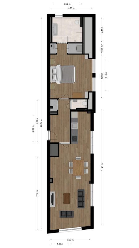 Stadhuisplein 329 - c Floorplan Blur 0