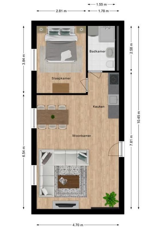 Wilhelminastraat 10 - y Floorplan Blur 0