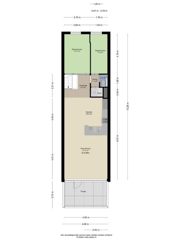 Adelaartlaan 48 Floorplan Blur 1