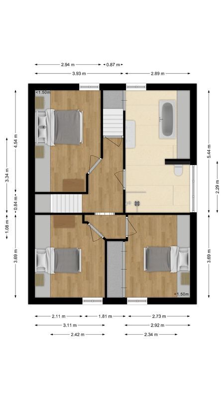 Langendijk 76 Floorplan Blur 1