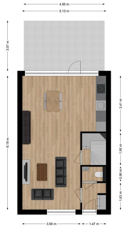 Lombardijenlaan 27 Floorplan Blur 0