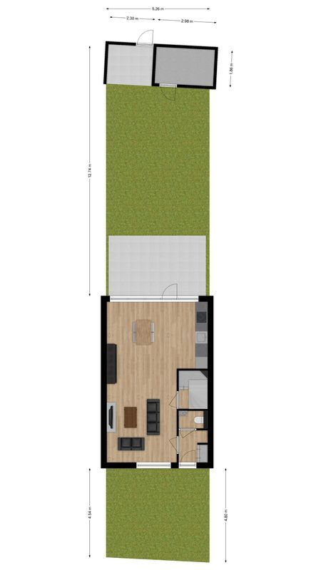 Lombardijenlaan 27 Floorplan Blur 2