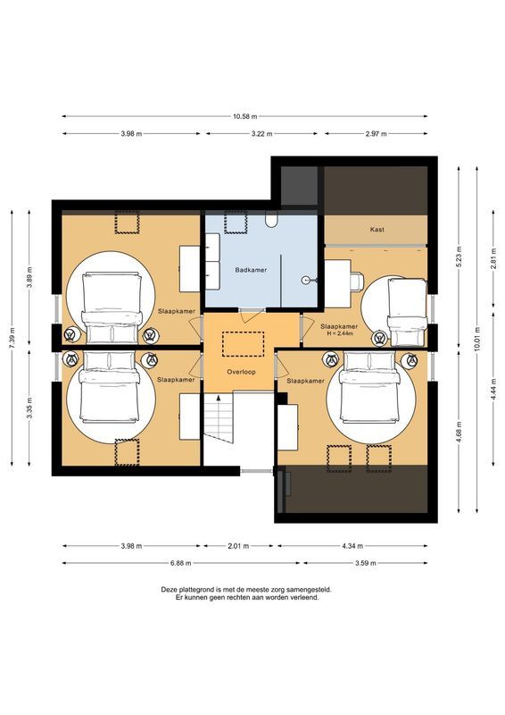 Donkslagen 49 Floorplan Blur 3