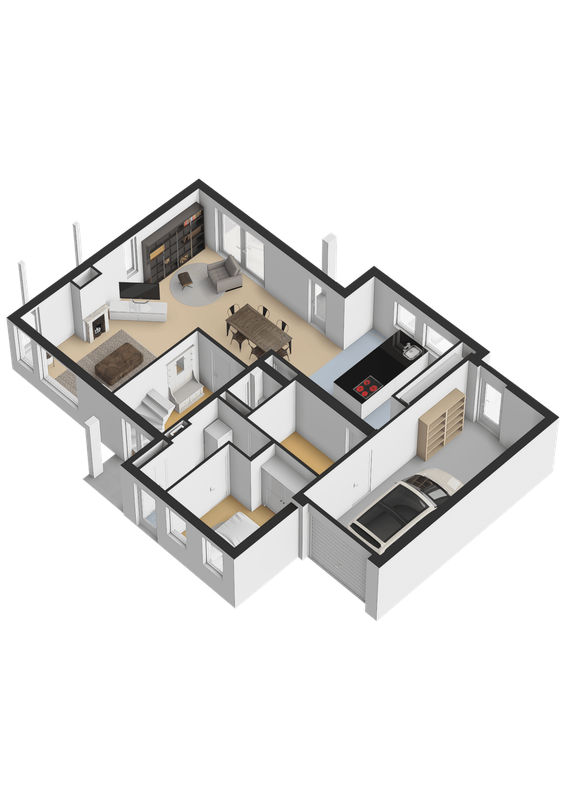 Donkslagen 49 Floorplan Blur 2