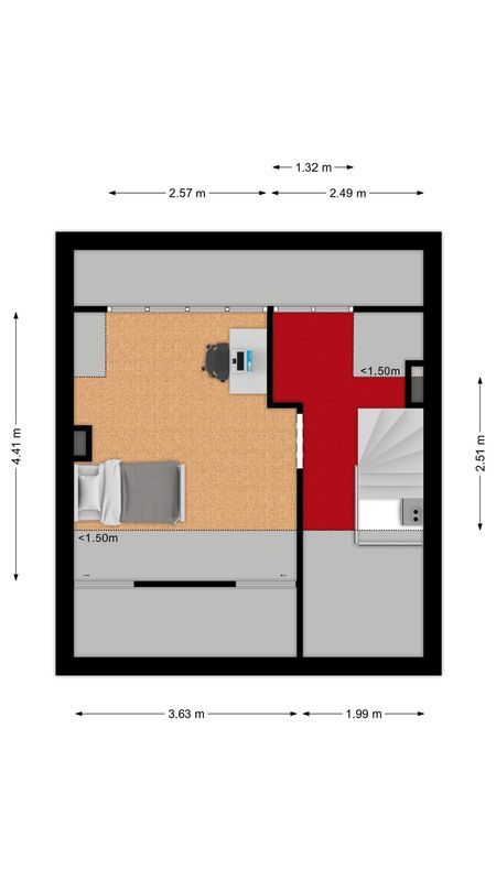Dillenburglaan 61 Floorplan Blur 2