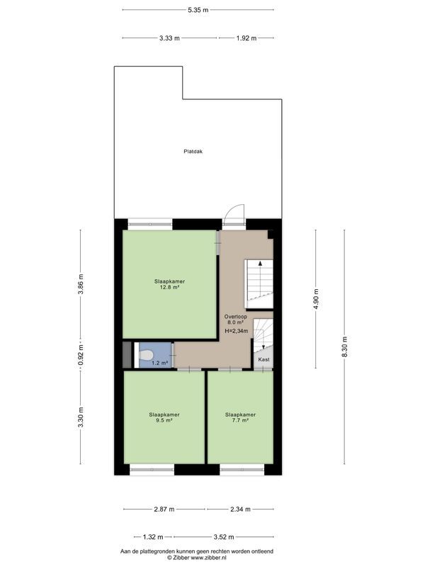 Transvaalplein 19 Floorplan Blur 2