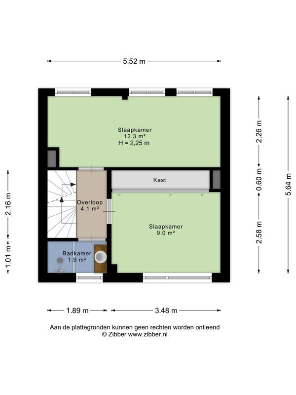 Brommastraat 9 Floorplan Blur 2