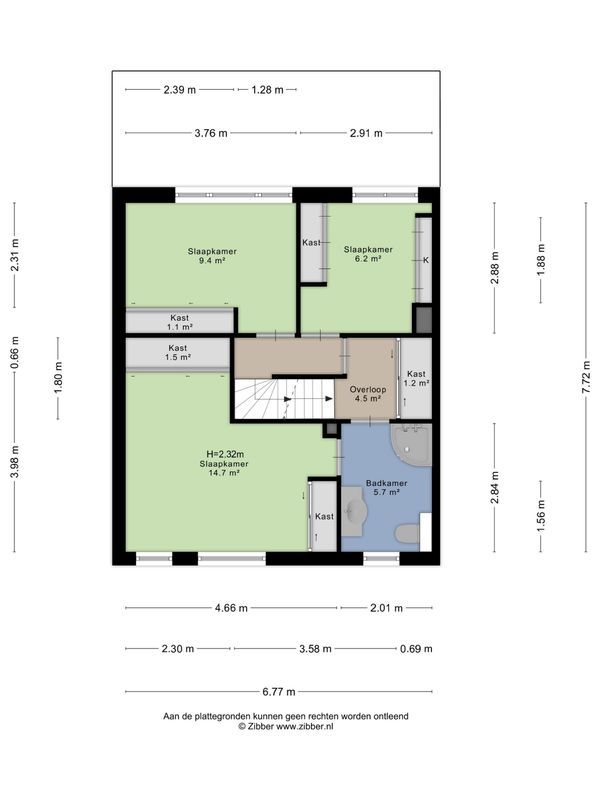 Hoeksestraat 40 Floorplan Blur 1