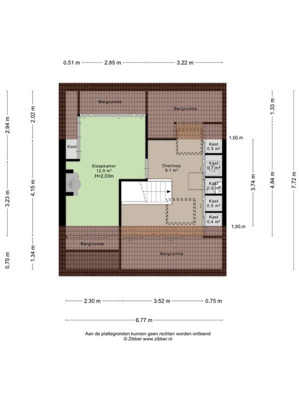 Hoeksestraat 40 Floorplan Blur 5
