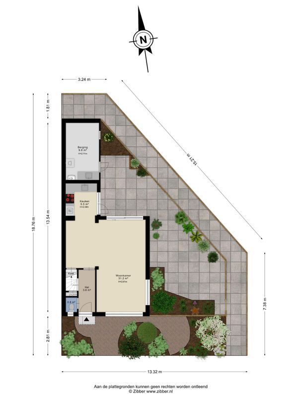 Spoorlaan Noord 46 Floorplan Blur 1