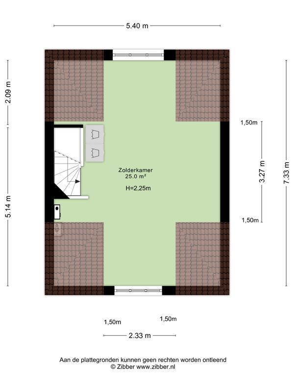 Vinkenbaan 5 Floorplan Blur 3