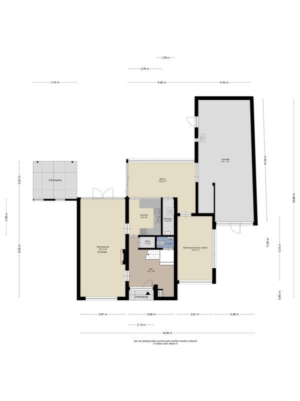 Vinkenbos 16 Floorplan Blur 1