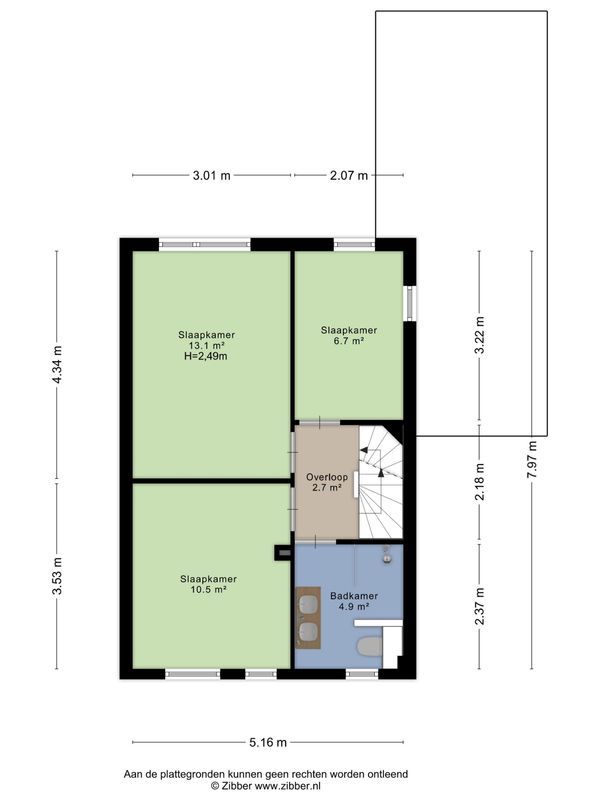 Zonnedauw 25 Floorplan Blur 2