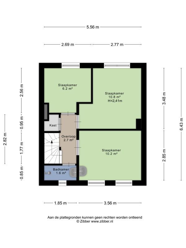 Duifstraat 80 Floorplan Blur 3