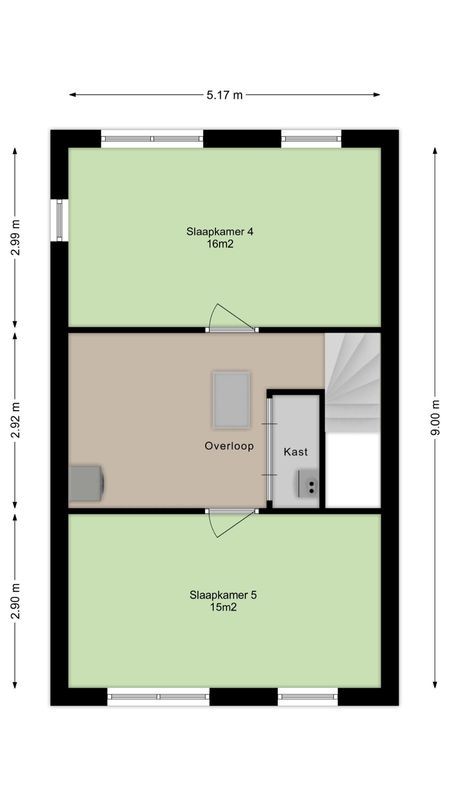 Olifantoortje 29 Floorplan Blur 9