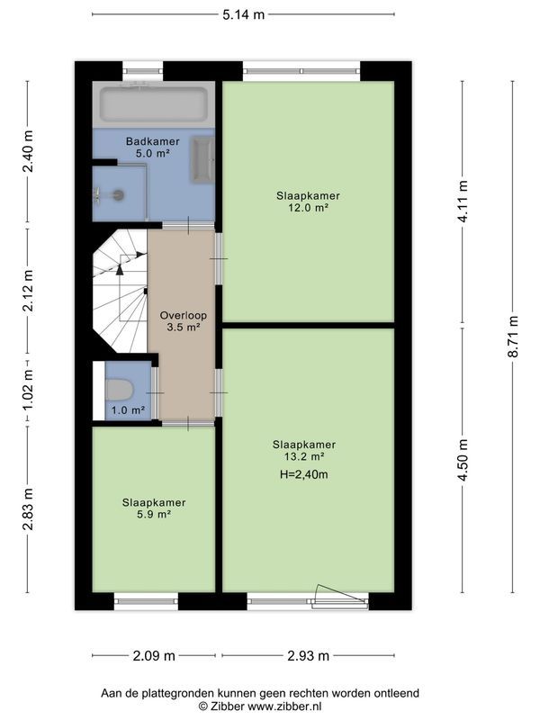 Manderveenstraat 28 Floorplan Blur 4