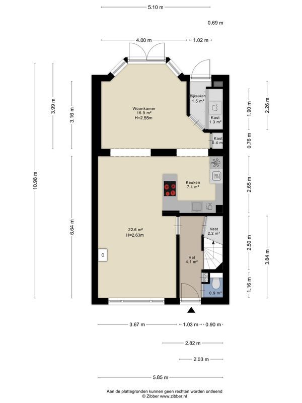 Griendstraat 52 Floorplan Blur 0